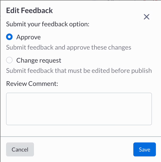 Submit Feedback